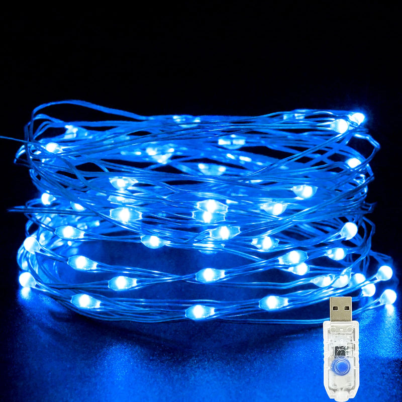 Etopgo USB Fairy Lights 5M/16Ft 50 LED Christmas Fairy Lights 8 Lighting Modes Twinkle Fairy String Lights for Indoor, Outdoor, Bedroom,Party - Gift Guide