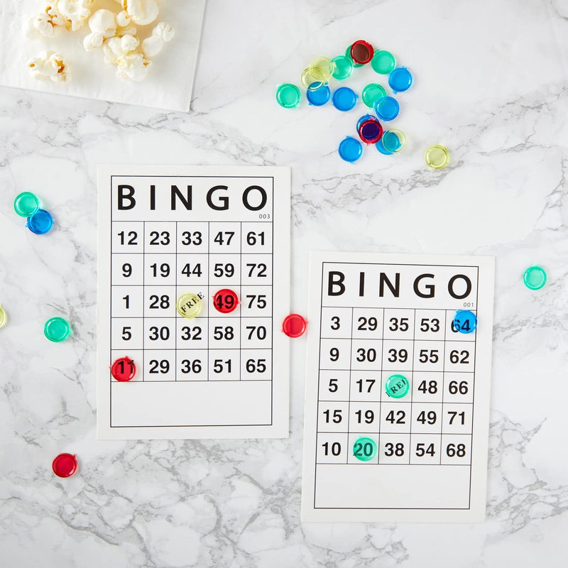 Classic Bingo Game for Adults and Kids, 180 Different Cards, Party Game, Family Game