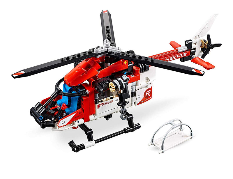 LEGO 42092 Technic Rescue Helicopter, 2 in 1 Concept Toy Plane, Model Building Set for 8+ Years Old Boys and Girls