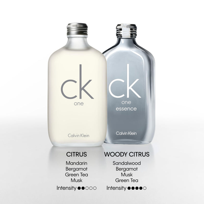 Calvin Klein CK One Essence Unisex Parfum Intense 50ml - Highly Concentrated - Blood Orange - Natural Sandalwood