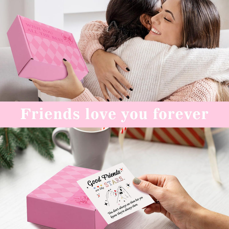 Friendship Gifts For Women, Best Friend Gifts For Women, Friends Gifts For Birthday Christmas Xmas, Relaxation Spa Sets Care Package Box Pamper Hampers For Best Friends Bestie, Female Friends Presents