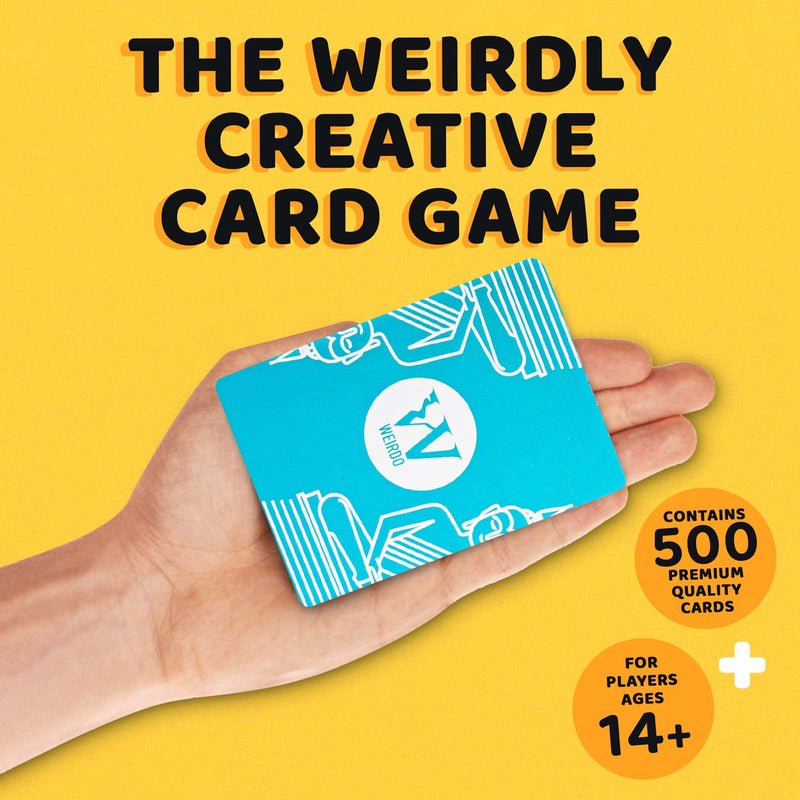 How Am I Weird - Award Winning Family Party Card Game for Adults & Teens - 500 Cards - Board Game Weird Gift