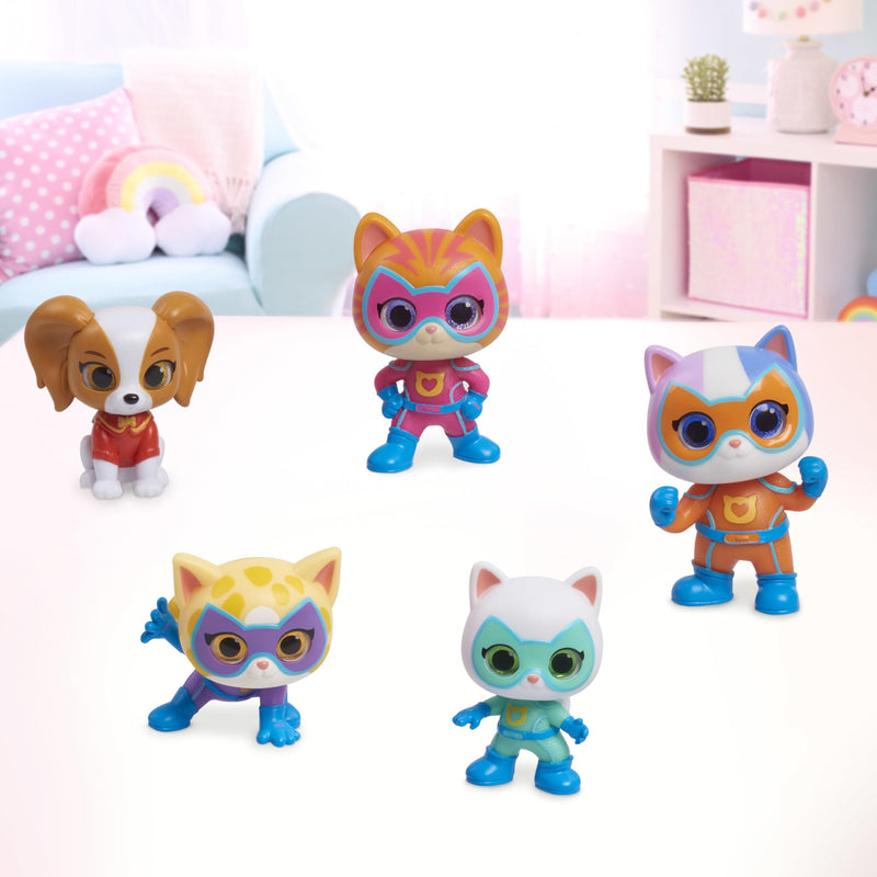 SUPERKITTIES Hero Squad Figure Set