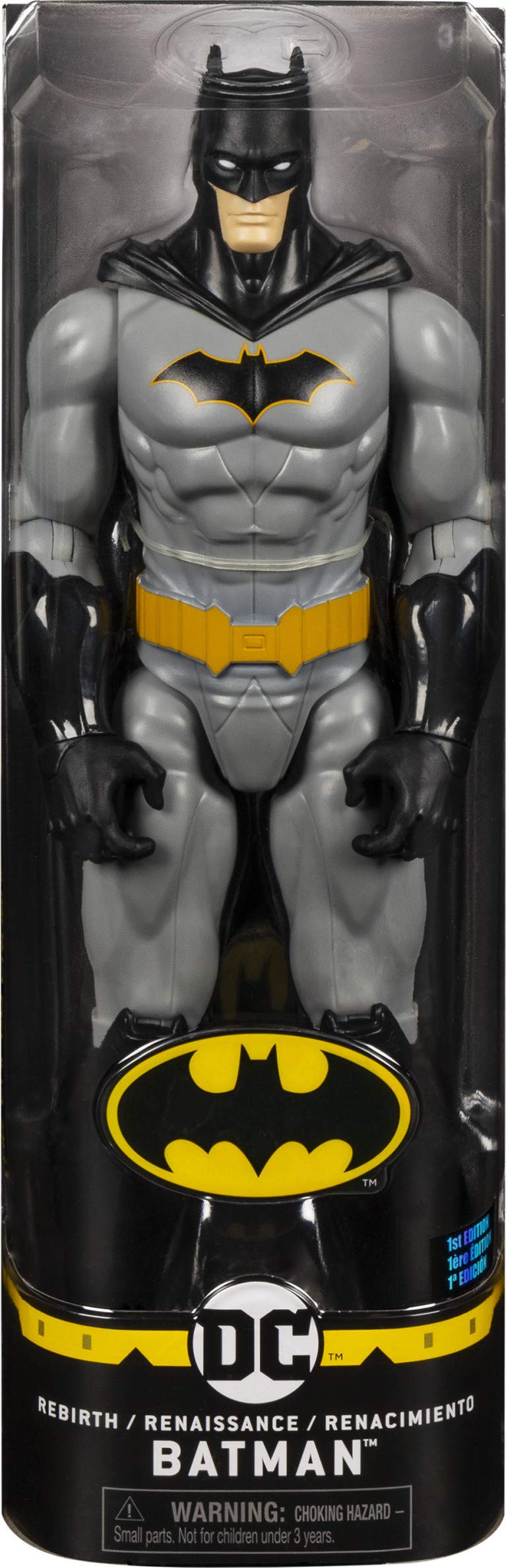 DC Comics BATMAN 12-inch Action Figure, for Kids Aged 3 and up. Styles Vary.