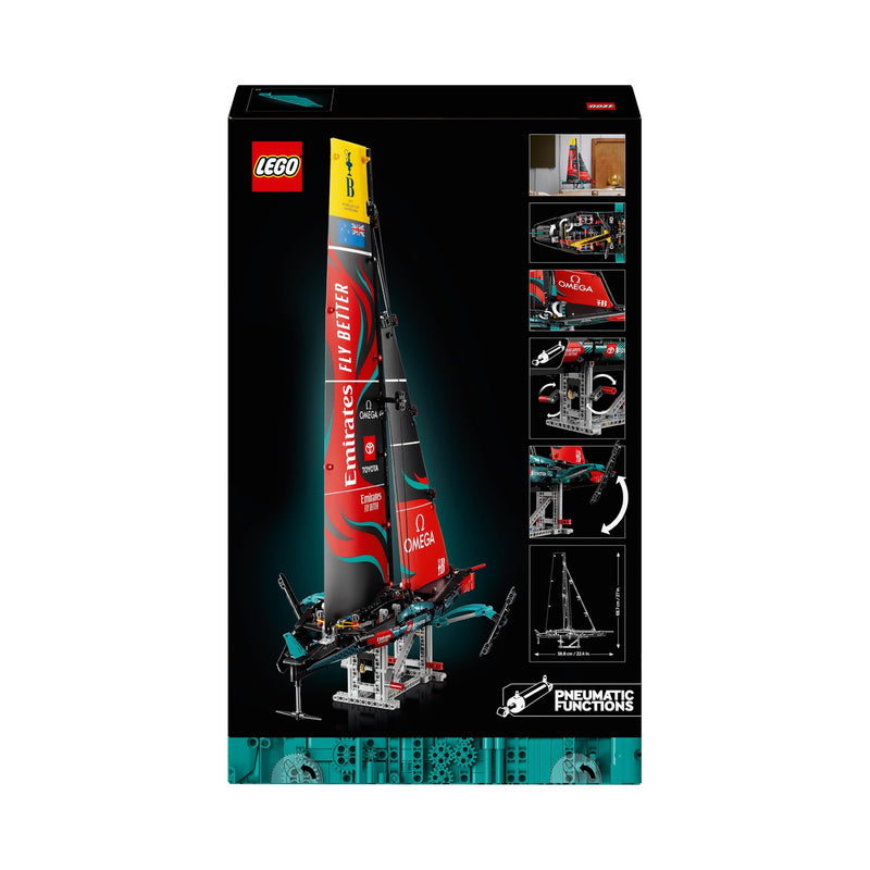 LEGO Technic Emirates Team New Zealand AC75 Yacht Building Set, Sailing Boat Model Kit for Adults to Build, Great for Home or Office Decor, Gift for Men, Women, Him or Her 42174