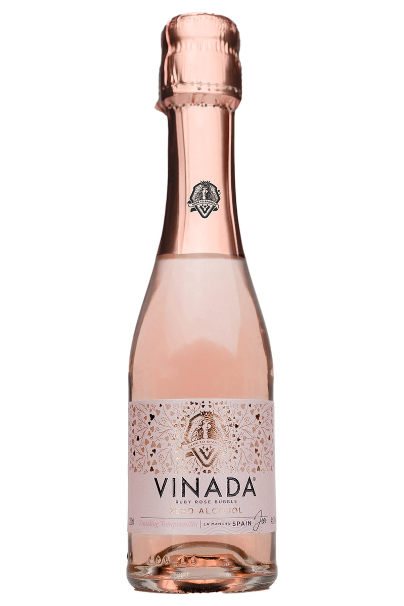 Vinada Zero Alcohol Gift Box – 3 Mini Sparkling Wines and ‘Sippers’