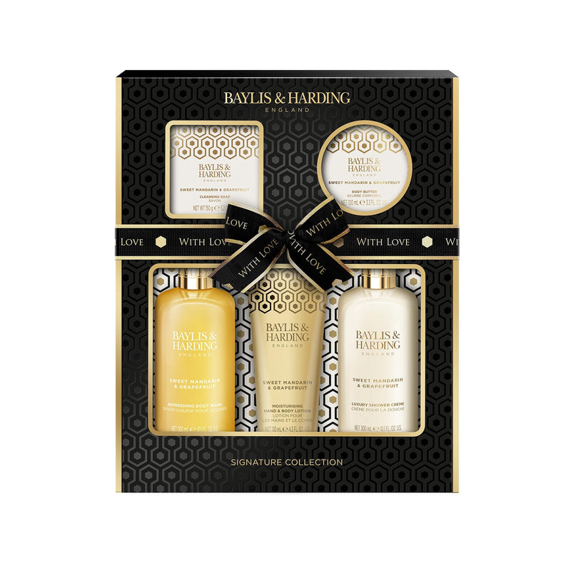 Baylis & Harding Sweet Mandarin & Grapefruit Perfect Pamper Gift Set - Vegan Friendly (Pack of 1)