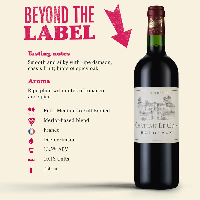 Laithwaites Best of French Selection - Case of 6 & 12 Available - Mixed Bottles, Red and White Wine Variety (75cl) - Abbesse Sauvignon Blanc, Chateau Le Coin Bordeaux, Cabalie & More (Case of 6)