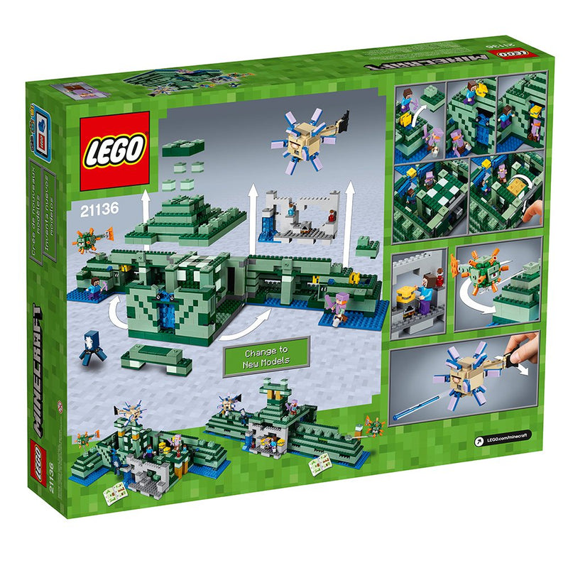 LEGO Minecraft The Ocean Monument 21136 Building Kit (1122 Piece)