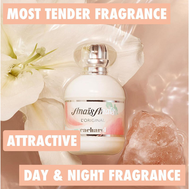 Cacharel - Anais Anais - Eau de Toilette Women's Perfume - Feminine and Tender, Attractive, Day and Night Fragrance - 50ml