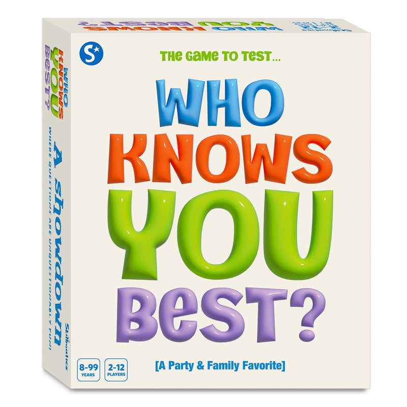 Skillmatics Card Game - Who Knows You Best, Family Party Game for Boys, Girls, Kids, Teenagers and Adults, Fun for Game Night, Thanksgiving, Gifts for Ages 8, 9, 10 and Up