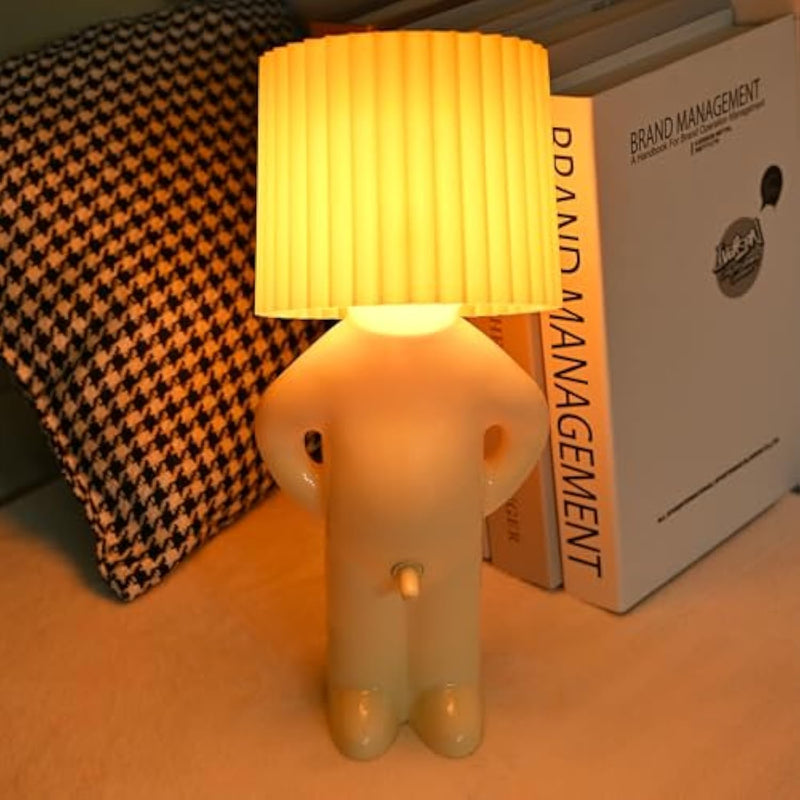 Modest Mike Naughty Night Lamp, OMG That Wiener Switch! Shy Boy Night Light, Adult White Elephant Gift, Creative Night Light, Valentines Day Gifts for Him Her, Funny Anniversary (Black, UK Plug)