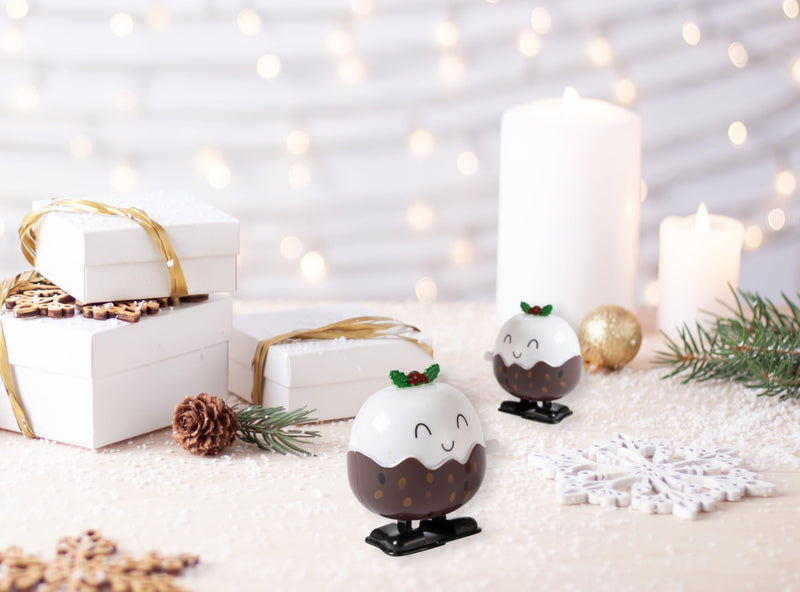 Diabolical Racing Christmas Puddings, Secret Santa Gifts for Him, Xmas Gifts for Women, Funny Stocking Fillers, Wind Up Toys for Kids, Funny Gifts, Novelty Gifts for Women - Gift Guide