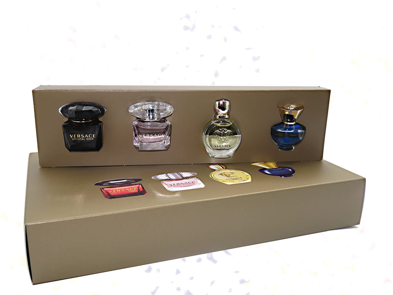 Versace Gifts & Sets Womens Mini Set x 4
