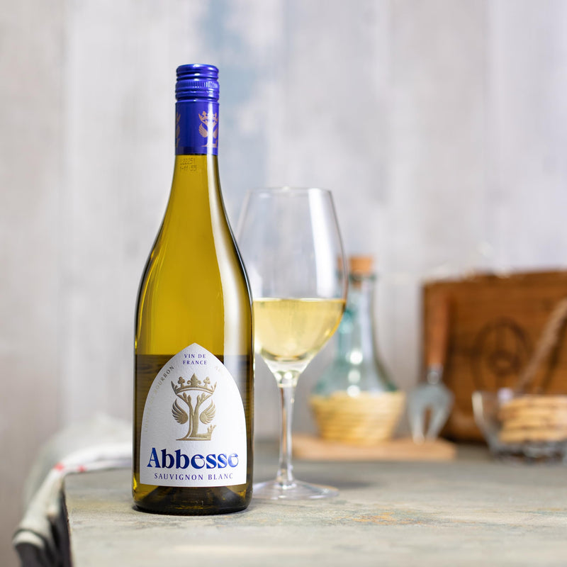 Laithwaites Best of French Selection - Case of 6 & 12 Available - Mixed Bottles, Red and White Wine Variety (75cl) - Abbesse Sauvignon Blanc, Chateau Le Coin Bordeaux, Cabalie & More (Case of 6)