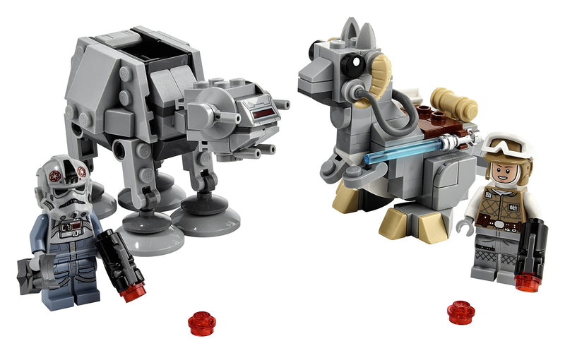 LEGO 75298 Star Wars AT-AT vs. Tauntaun Microfighters Building Set with Luke Skywalker and AT-AT Driver Minifigures