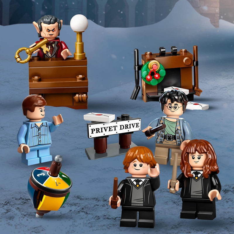 LEGO 76390 Harry Potter Advent Calendar 2021 Christmas Toys and Board Game Gift for Kids Aged 7 with 6 Minifigures