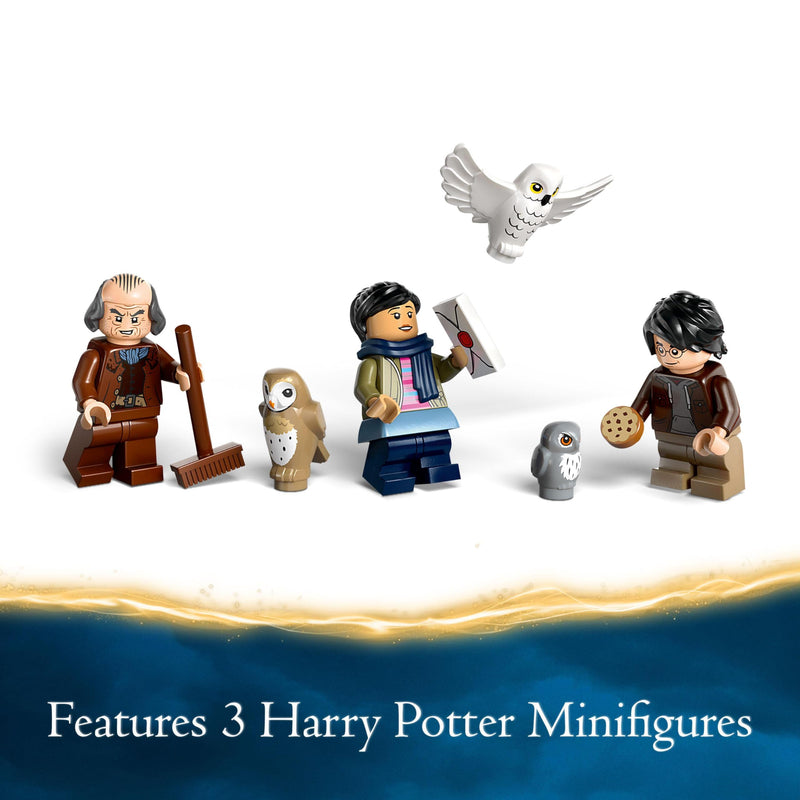 LEGO Harry Potter Hogwarts Castle Owlery, Building Toy for 8 Plus Year Old Kids, Girls & Boys, Role-Play Set Includes 3 Character Minifigures, plus 4 Owl Figures, Wizarding World Gift Idea 76430