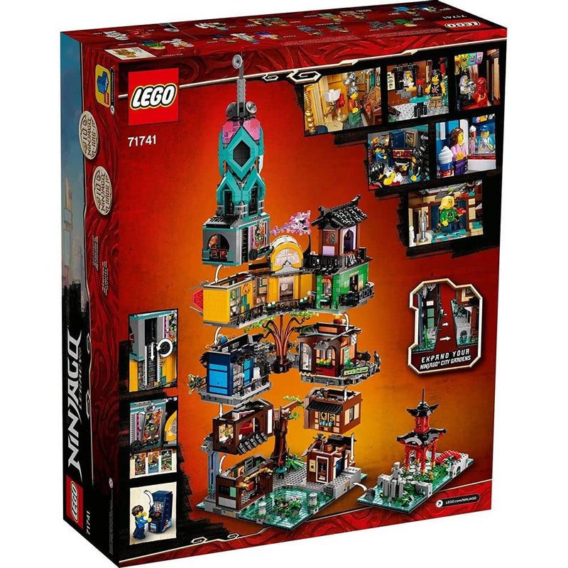 LEGO NINJAGO NINJAGO City Gardens 71741 Building Kit; Ninja House Playset Featuring 19 Minifigures, New 2021 (5,685 Pieces)