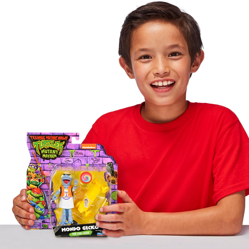 Teenage Mutant Ninja Turtles Mutant Mayhem 4.25Inch MONDO GECKO Action Figure