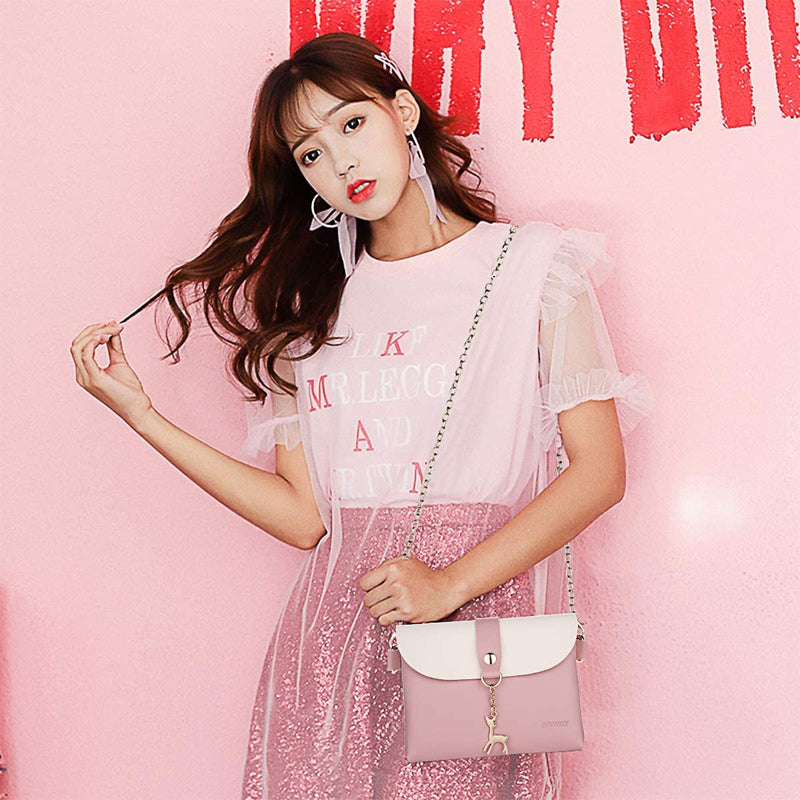 AISPARKY Small Cross Body Bag for Girls PU Leather Shoulder Handbag Cross Body Purse Gifts for Teens Girls - Gift Guide