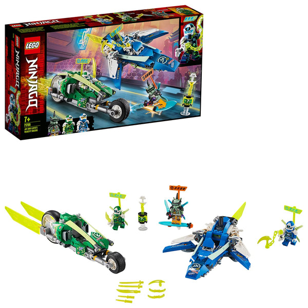 LEGO 71709 Ninjago Jay and Lloyd's Velocity Racers