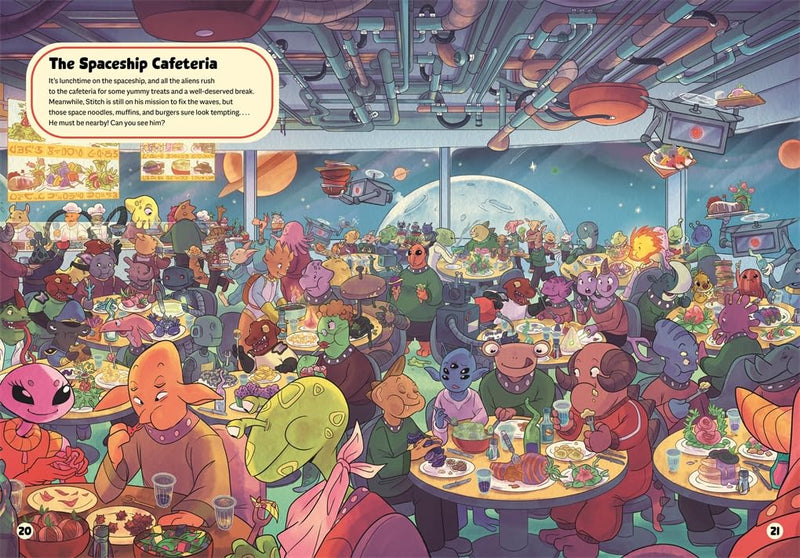 Where's Stitch?: A Disney search-and-find activity book
