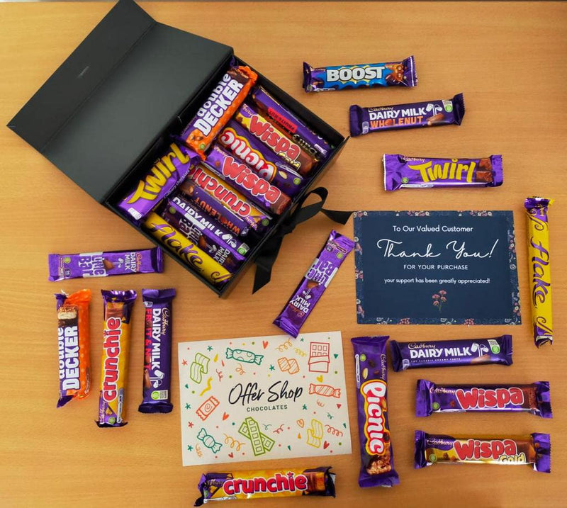 Luxury Cadburys Chocolate Hamper Mega Selection Gift Box Ideal for Men's Birthday for Men - Gift Guide