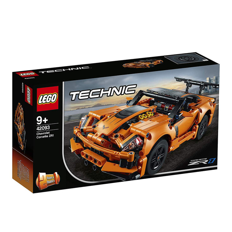 LEGO Technic Chevrolet Corvette ZR1 Supercar 42093 Bauset, Neu 2019 (579 Teile)