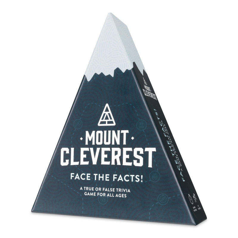 100 PICS MOUNT CLEVEREST - Original Edition, Stocking Filler & Birthday Gift, True or False Trivia Game for Adults & Kids, Fun Family Travel Game - Gift Guide