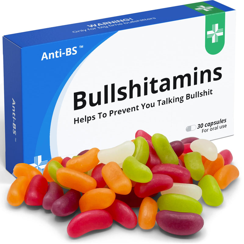 Funny Rude Joke Pill Tablets Box Prank with Jelly Beans Sweets Inside Gift for Men Him Secret Santa Christmas Stocking Filler April Fools Day Birthday Gifts for Women Boxes Presents for Boyfriend Dad - Gift Guide