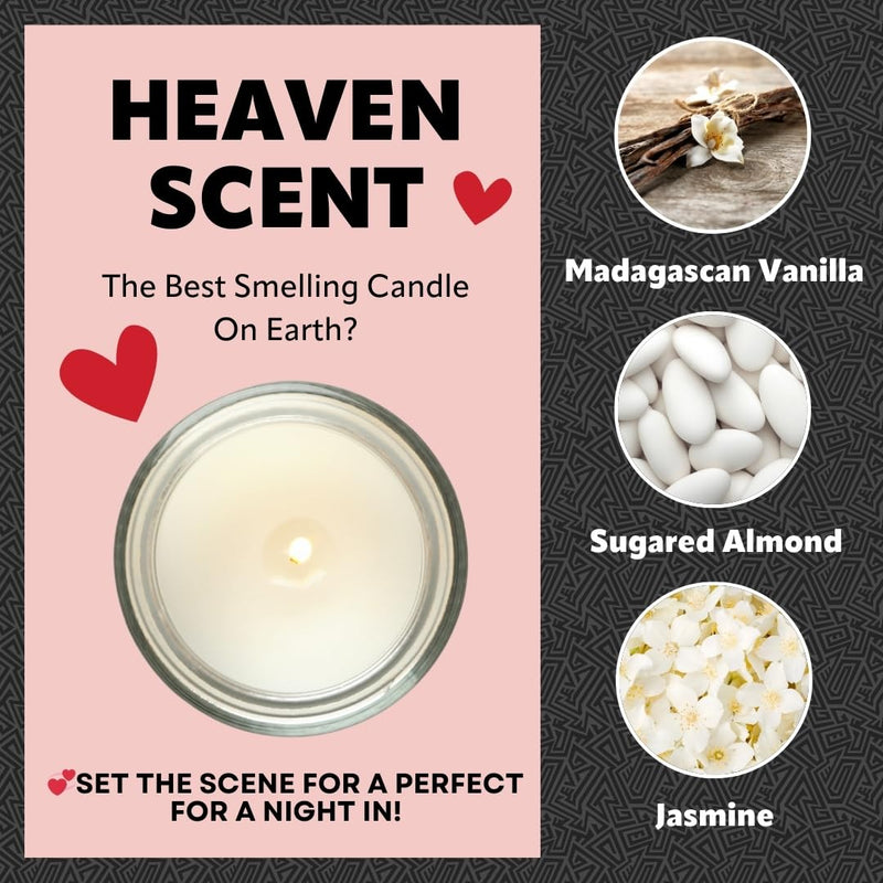 Gifts for Her & Him - Soy Wax Scented Candle - Stuck with Me Gift - Girlfriend or Boyfriend Presents for Birthday or Christmas