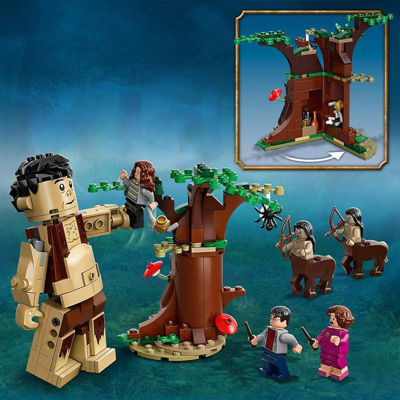 LEGO 75967 Harry Potter Forbidden Forest: Umbridge’s Encounter Building Toy, Set with Giant Grawp and 2 Centaur Figures