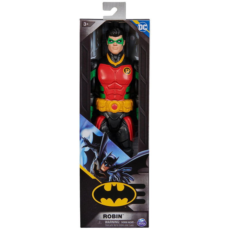 DC Comics, Robin Action Figure, 30cm, Kids’ Toys for Boys and Girls, Ages 3+