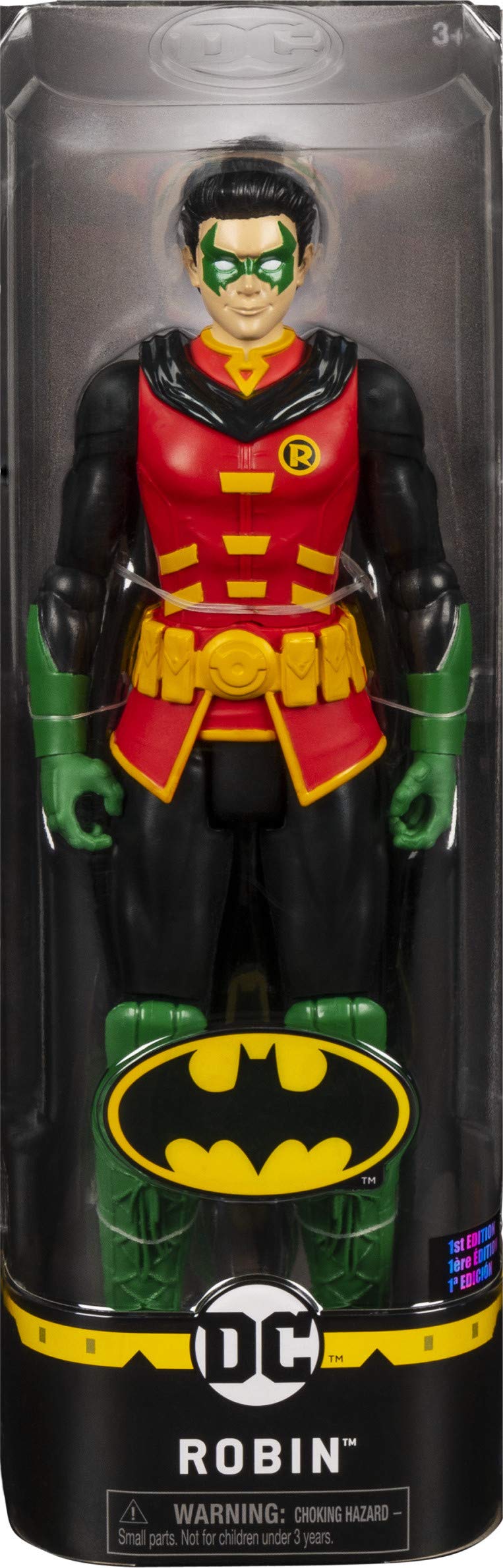 DC Comics BATMAN 12-inch Action Figure, for Kids Aged 3 and up. Styles Vary.