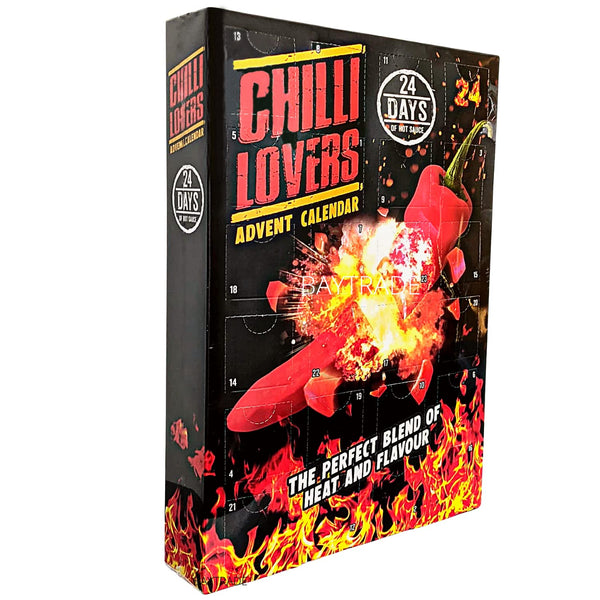 Chilli Advent calendar 2024-24 Days Chilli Sauce - Hot Sauce Advent Calendar 2024 - Christmas Food Advent Calendar Men Women Vegan Vegetarian - Advent calendar 2024 Christmas Adults - Gift Guide