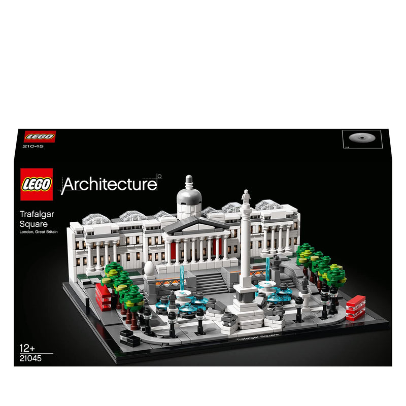 LEGO 21045 Architecture Trafalgar Square Set, with London Landmark, National Gallery Collectible Model Kits for Adults to Build