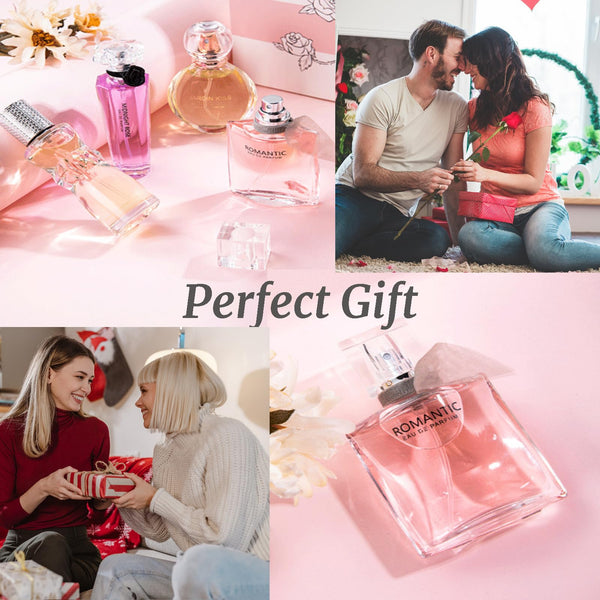 4 in 1Women Perfume Set, Sweet Fresh Eau de Parfum for Women, Perfume Gift Sets Women, Ladies Perfume Spray Day Night Lasting Parfum de Toilette, 25ml*4