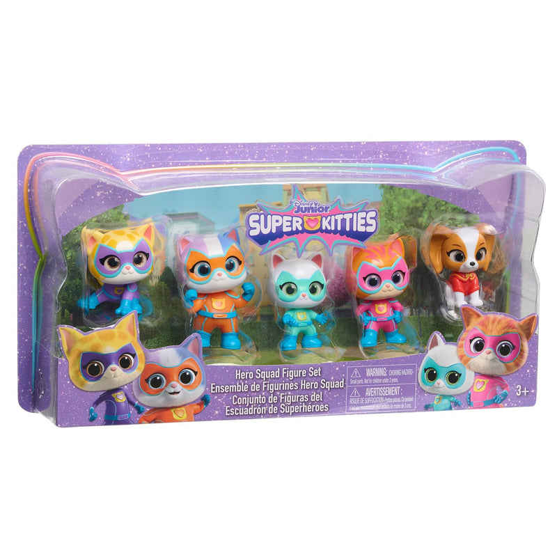 SUPERKITTIES Hero Squad Figure Set