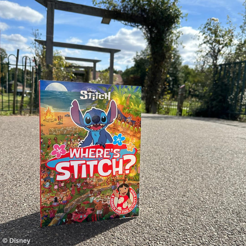 Where's Stitch?: A Disney search-and-find activity book