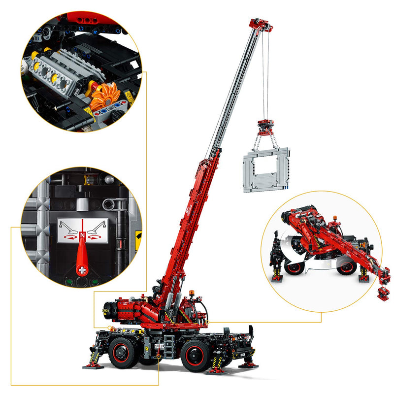 LEGO UK 42082 Rough Terrain Crane