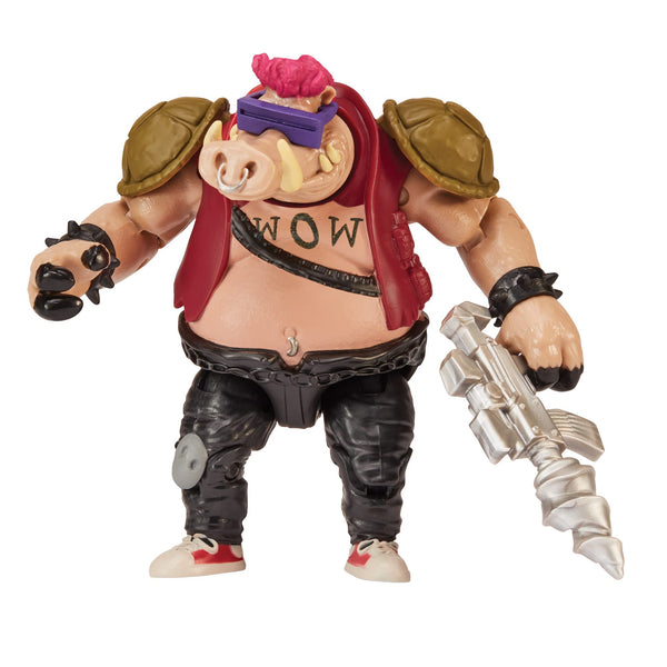 Teenage Mutant Ninja Turtles: Mutant Mayhem 4.5-Inch Bebop Basic Action Figure. Ideal present for boys 4 to 7 years and TMNT fans!