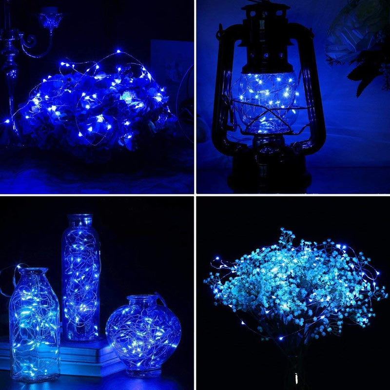 BOLWEO String Lights,10Ft/3M 30LEDs,Copper Wire Fairy Decor Battery Powered Lights for Christmas New Year's Eve Indoor Outdoor Decoration,Blue - Gift Guide