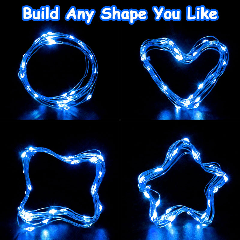Etopgo USB Fairy Lights 5M/16Ft 50 LED Christmas Fairy Lights 8 Lighting Modes Twinkle Fairy String Lights for Indoor, Outdoor, Bedroom,Party - Gift Guide