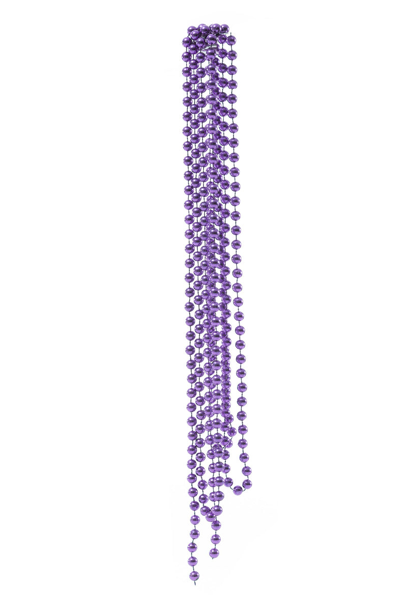 3m Bead Garland Luxury Christmas Tree & Room Decoration 8mm Bead 3m Chain (Lilac) - Gift Guide