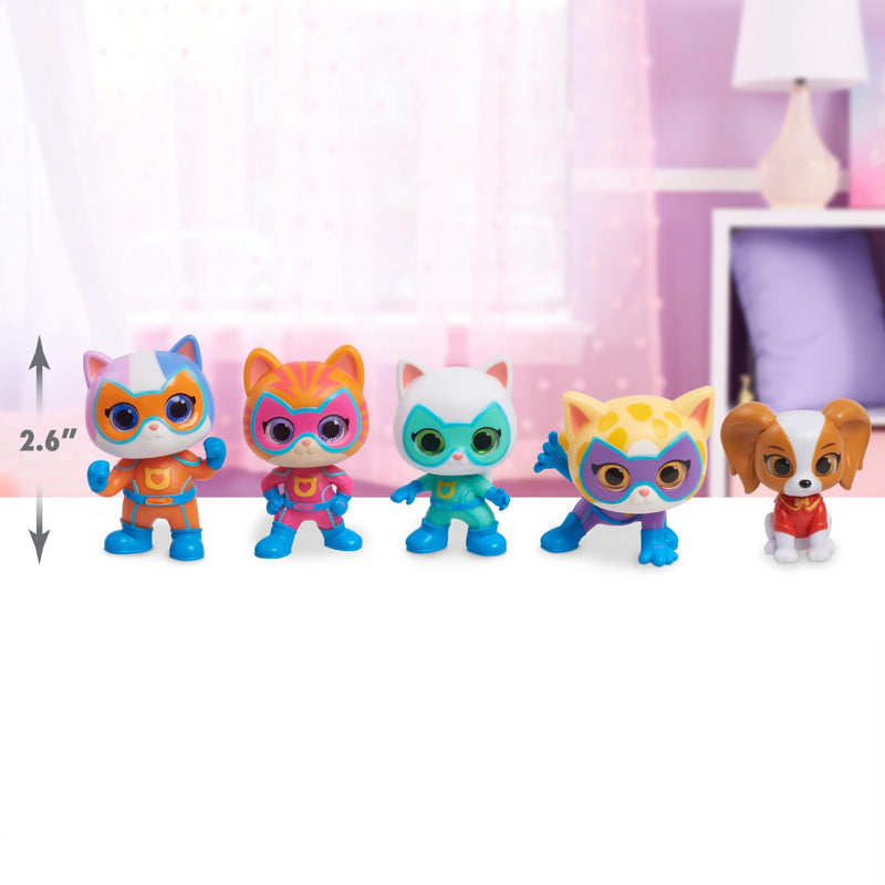 SUPERKITTIES Hero Squad Figure Set