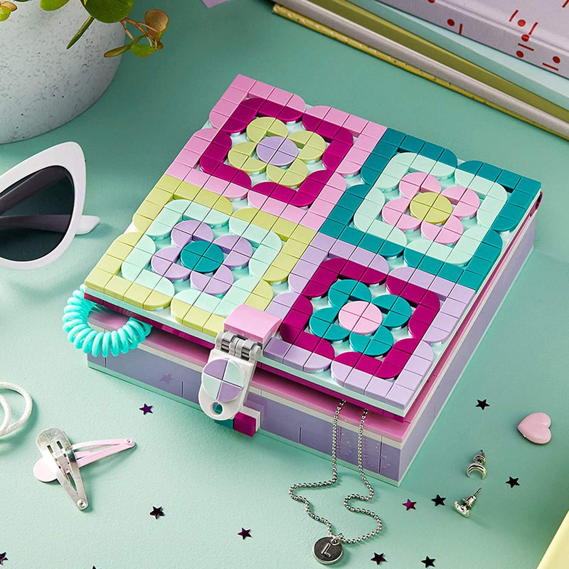 LEGO DOTS Jewelry Box 41915 Craft Decorations Art Kit, for Kids Who are Into Cool Arts and Crafts, A Great Entrance into Unique Arts and Crafts Toys for Kids, New 2020 (374 Pieces)