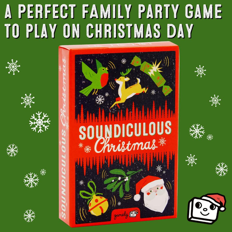 Soundiculous Christmas: The Hilarious Pocketsize Party Game Of Festive Sounds That Gets The Whole Family Ho Ho Ho'ing, Stocking Filler Or Secret Santa For Adults And Kids - Gift Guide