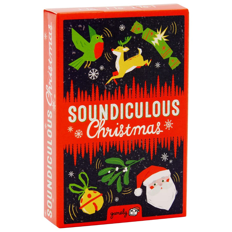 Soundiculous Christmas: The Hilarious Pocketsize Party Game Of Festive Sounds That Gets The Whole Family Ho Ho Ho'ing, Stocking Filler Or Secret Santa For Adults And Kids - Gift Guide