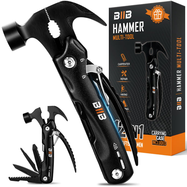 BIIB Gifts for Men, Multi Tool Mens Gifts for Dad Birthday Gifts for Men Who Have Everything, Gadgets for Men Camping Accessories, Christmas Gifts for Him Stocking Fillers for Men, Father s Day Gifts - Gift Guide